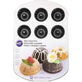 thumbnail image 1 of Wilton Mini Fluted Tube Pan, 12 cavidades - , Negro Wilton Wilton, 1 of 2