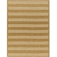 thumbnail image 2 of Mark&Day Outdoor Rugs, 8x10 Victorio Modern Indoor/Outdoor Brown/White Area Rug, Non Shedding Brown White Carpet for Patio, Porch, Deck, Bedroom, Living Room or Kitchen (7'10" x 10'), 2 of 5