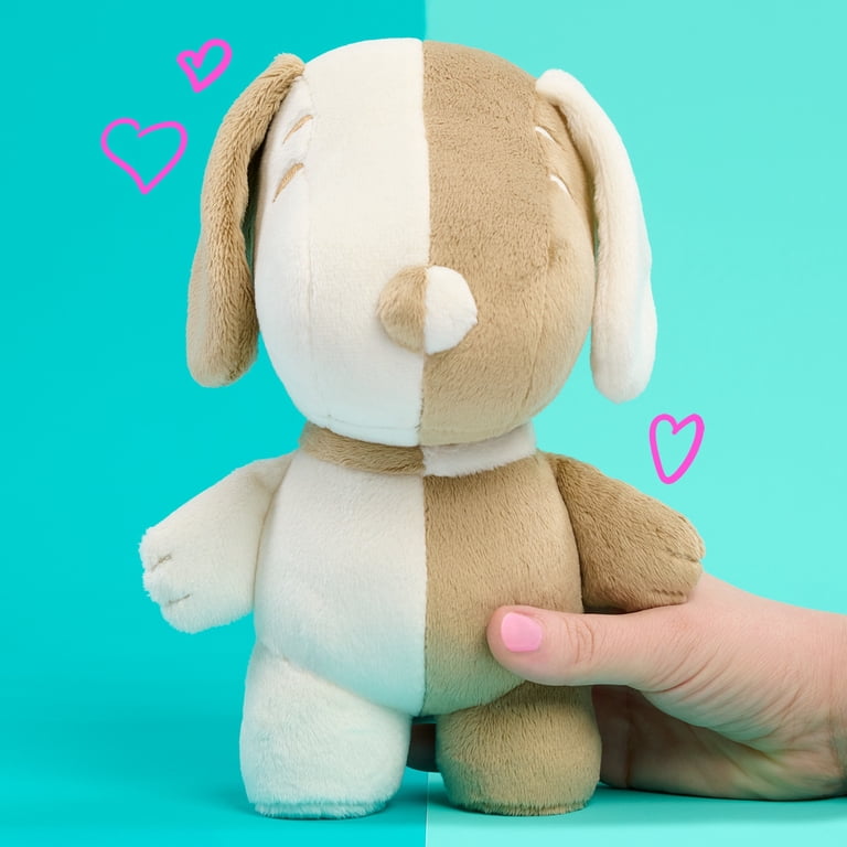 HAPPY HAUL Peanuts Snoopy Remix'd Medium Plush, Two-Toned