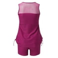 thumbnail image 5 of Otvok Blouson Tankini Swimsuits for Women Two Piece Bathing Suits Tops with Boyshorts Modest Swimwear, 5 of 6