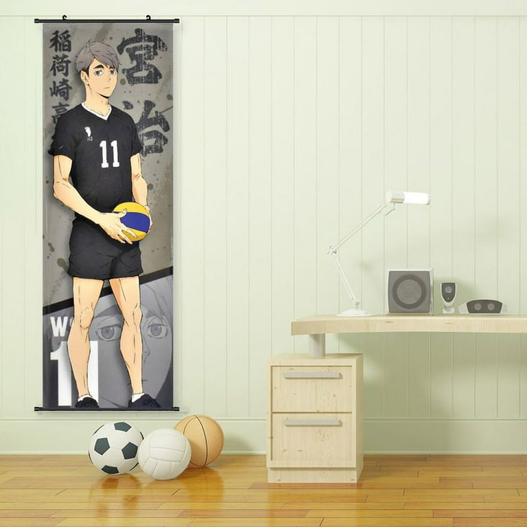 Taicanon Anime Haikyuu Poster Home Decoration Cafe Bar Studio Cartoon  Colorful Cloth Gifts Hanging Picture