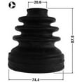 thumbnail image 2 of Febest BOOT INNER CV JOINT KIT 74.4X87.8X20.6 # 0115-ZZE150T OEM 04437-02290, 2 of 2