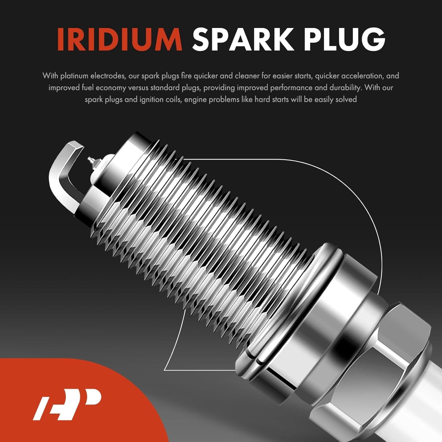 A-Premium Set of 8 Ignition Coil Pack and Iridium Spark Plugs Compatible with Infiniti M45 2003-2004 2006-2010, FX45 2003-2008, Q45 2002-2006, 4.5L, Replace# 22448AR215, NGK4469