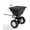 black, variant on Tow-Behind Broadcast Spreader 85 LBS,Adjustable Flow Lawn Spreader with Universal Hitch & Hopper Cover,ATV UTV Lawn Tractor Pull Behind Fertilizer & Grass Seed Spreader for Yard,Farm & Winter IceMelt