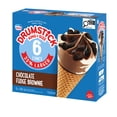 thumbnail image 4 of DRUMSTICK Chocolate Fudge Brownie Cones, King Size, Frozen Dessert, 6 x 180 ml, 4 of 7