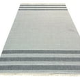 thumbnail image 5 of EORC HL2231WT6X9 Hand-Knotted Wool HANDLOOM Flat Weave DURRIE Rug, 6' x 9', White Area Rug, 5 of 5