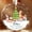 Baby's First, variant on Glass Ornament We Become a Family of Three 2025 – Glass Christmas Ornament, Pregnancy Announcement Keepsake, for Expecting Parents, New Family Decor