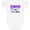 AA-White, variant on Inktastic Tougher Than Cystic Fibrosis Boys or Girls Baby Bodysuit