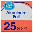 thumbnail image 5 of Great Value Aluminum Foil, 25 sq ft, 5 of 9