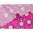 thumbnail image 5 of oneOone Velvet Fuschia Pink Fabric Christmas Craft Projects Decor Fabric Printed By The Yard 58 Inch Wide, 5 of 5