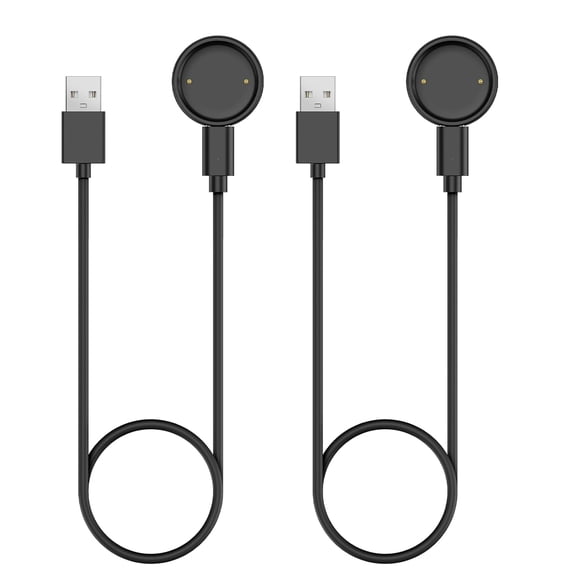 XUBIYM Type-C Replacement Charger Comaptible with 6 2,3.3Ft/1M Usb C Charging Cable Dock Portable for Smartwatch Stand Station Cord,Watch Charger 2 Pack