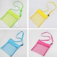 thumbnail image 4 of Bolsa de almacenamiento de juguetes, bolsas de playa de malla coloridas Bolsa de almacenamiento de malla Bolsas de playa de malla de primera línea, 4 of 7