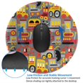 thumbnail image 4 of Disketp Cars Small Mouse Pad 7.9x7.9 Inches,Washable Round Mousepad For Office Laptop Computer,Non-Slip Rubber Base Mouse Pads For Wireless Mouse, 4 of 8