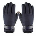 thumbnail image 1 of tamizeot 2PCS Men Waterproof Warm Soft Winter Gloves Warmer Outdoor Riding NEW blue 1Set, 1 of 6