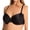Black, variant on Women's Warner's RA3061A No Side Effects Underwire Lightly Lined Bra (White 34B)