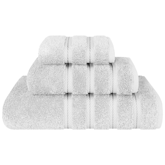 Juego de toallas American Soft Linen Premium de 3 piezas, 100% algodón