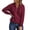 Red, variant on Vedolay Hooded Cardigan Sweaters for Women Fashion 2023 Long Sleeve Crew Neck Tops T-Shirt Blouse Pullover Zip up Hoodie Y2k Dark Gray,S