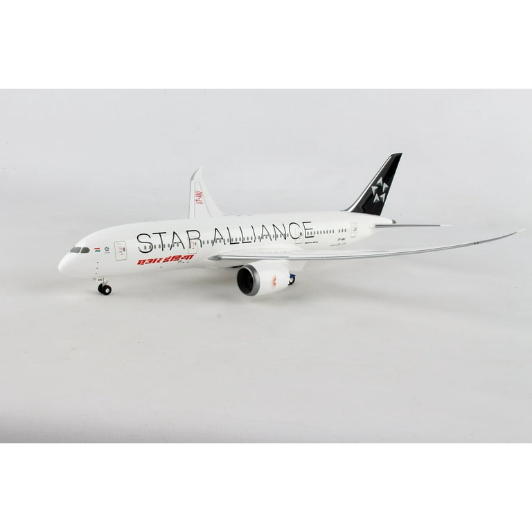 Hogan Wings HG10277G Air India 787-8 1-200 Star Alliance with Gear