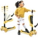 thumbnail image 1 of Patineta Scooter Hurtle con 3 Ruedas Luces LED Ajustable Asiento Plegable con Freno Infantil Amarillo Hurtle H3843556, 1 of 2