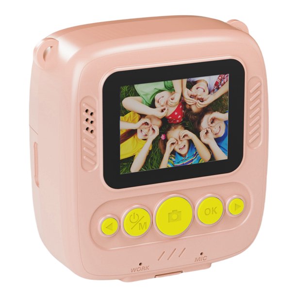 Cámara Impresión Instantánea para Edades 5 A 7 Años Niñas Regalos Cumpleaños Navidad () Rosa