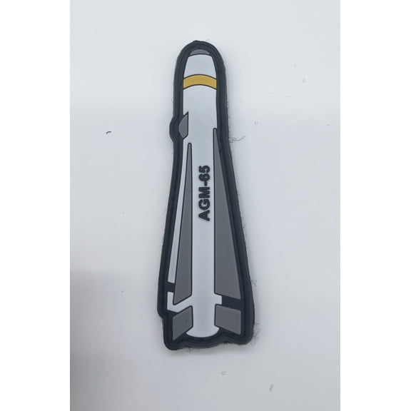 AGM-65 Maverick Missile Patch, 4 inches, Hook and Loop