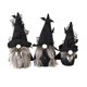 thumbnail image 1 of Gnomos de peluche para Halloween, muñecos negros sin rostro para decoración de mesa de fiesta de Halloween, juego de 3, 1 of 5