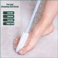 thumbnail image 5 of Toe Crevice Cleaning Brush, Soft Silicone Gray Antipruritic Exfoliating Brush, 1 Pack For Foot Cleaning, 5 of 5