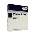 thumbnail image 2 of Vibramicina Doxiciclina 100 mg 10 cápsulas, 2 of 3