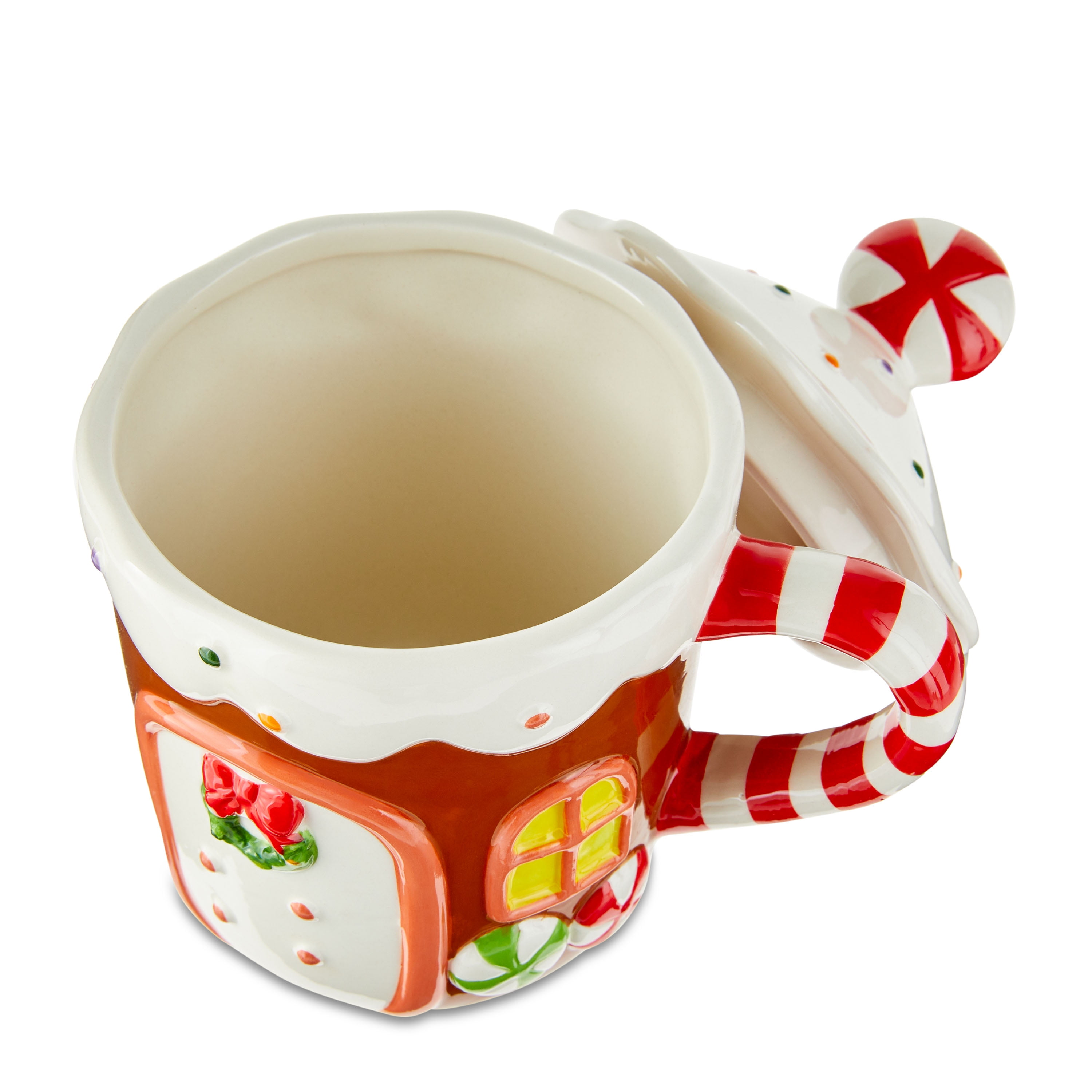 Mr. Christmas Green Lidded Nostalgic Christmas Tree Mug