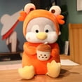 thumbnail image 2 of Peluche HUOGUO para niños, té con leche, pingüino, 30 cm, 2 of 2