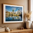 thumbnail image 5 of Grand Canal, Newport Beach - Newport Beach California Photography Beach House Water Palm Tree Coastal Architecture Tropical Scenic Unframed Wall Art Print 32 x 48 inches, 5 of 7
