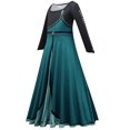 thumbnail image 2 of Girls Princess Anna Cosplay Dress Costume Role Play Outfit, 2 of 7
