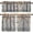 Barn Door, variant on Rustic Barn Door Valance Curtain Wooden Garage Farm Vintage Wood Farmhouse Country Rod Pocket Valance Window Treatments Short Curtains for Kitchen Living Room 54x18 Inch + 27x24 Inch X 2