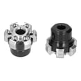 thumbnail image 5 of 2PCS Wheel Fork Frame Sliders Crash Protection CNC Aluminium Alloy Universal for Motorcycles BikesSilver, 5 of 5
