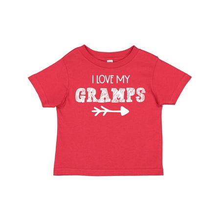 

Inktastic I Love My Gramps with Arrow Gift Toddler Boy or Toddler Girl T-Shirt