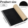 thumbnail image 2 of 8x60.6 Inch Black Velvet Self Adhesive Material Soft Repair Patch Flock Backing Paper Liner Felt Sticky Solid Color Wallpaper Fabric, 2 of 9