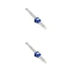 thumbnail image 1 of Riwesomey Regla de trazado de acero inoxidable de 30cm, regla portátil anticorrosiva de ángulo para carpintería, reglas metalúrgicas, accesorios Azul 2piezas Riwesomey CBP582108, 1 of 5