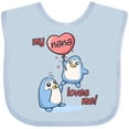thumbnail image 3 of Inktastic My Nana Loves Me Boys or Girls Baby Bib, 3 of 4