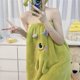 thumbnail image 1 of Sanrio Kuromi-Toalla de baño con estampado de dibujos animados, albornoz absorbente de agua para niñas dulces, estilo japonés, nueva falda de baño de tendencia linda, Y2k, 1 of 7