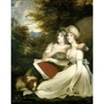 thumbnail image 2 of John Hoppner 20x24 Gold Ornate Framed and Double Matted Museum Art Print Titled - The Frankland Sisters (1795), 2 of 4