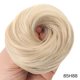 thumbnail image 1 of Moño desordenado 100% real, coleta, moño rizado natural, recogido tipo donut con goma elástica para mujer., 1 of 1