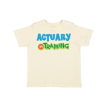 

Inktastic Actuary in Training Gift Toddler Boy or Toddler Girl T-Shirt