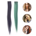 thumbnail image 3 of 4pcs Mujeres de la extensión de cabello clips de pelo corto de pelo corto para niña extensiones de cabello, 3 of 5