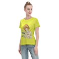 thumbnail image 4 of Women's Basic Short Sleeve T-Shirt Cardinal Girl Sakura, 4 of 6