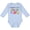 AE-Light Blue, variant on Inktastic Grandma's Little Jellybean Cute Easter Candy Boys or Girls Long Sleeve Baby Bodysuit
