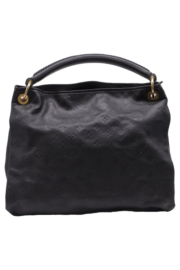 Pre-Owned Louis Vuitton Monogram Empreinte Artsy MM in Black Leather