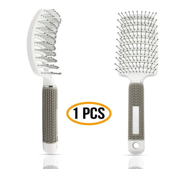 Vent Brush, Massage Brush Flex Vented Detangling Styling Hair Brush for Long Thick Curly Hair for Women