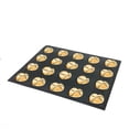 thumbnail image 3 of 2X Moule en Silicone 20 Trous Moule à Gâteau Mini Pizza Modèle Rond Plateau de Cuisson Antiadhésif, 3 of 5