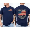 thumbnail image 3 of 250th Anniversary USA Shirt, America 250 Years Celebration T-Shirt, Patriotic Unisex Tee, 3 of 5