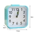 thumbnail image 6 of Tnobhg Non Ticking Alarm Clock Battery Powered Silent Bedside Clock Night Light Easy to Read Loud Enough Travel Clock for Heavy Sleepers Kids Elderly, 6 of 8